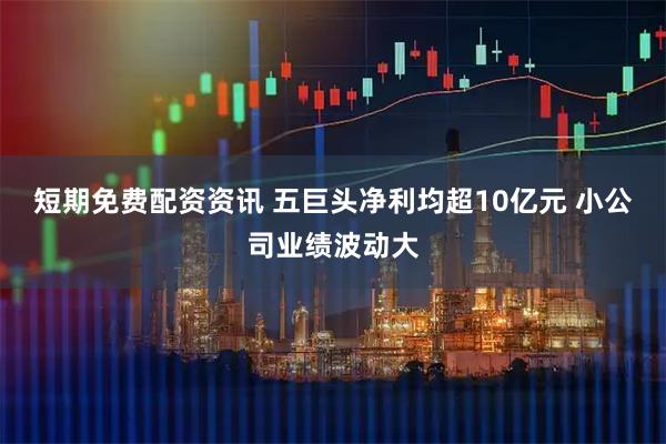 短期免费配资资讯 五巨头净利均超10亿元 小公司业绩波动大