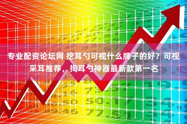 专业配资论坛网 挖耳勺可视什么牌子的好？可视采耳推荐，掏耳勺神器最新款第一名